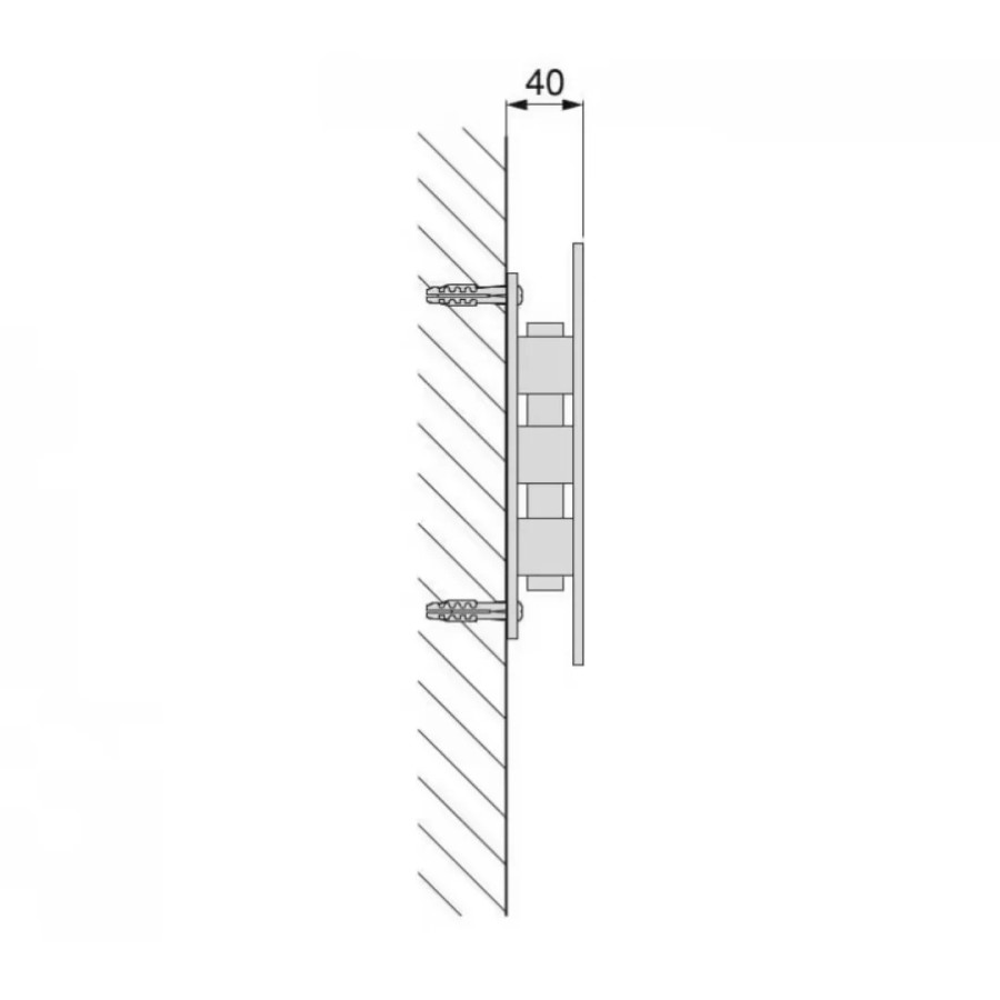 NAKLOE - Soporte tv - 14" hasta 55" - Soporte tv pared tv - Soporte tv